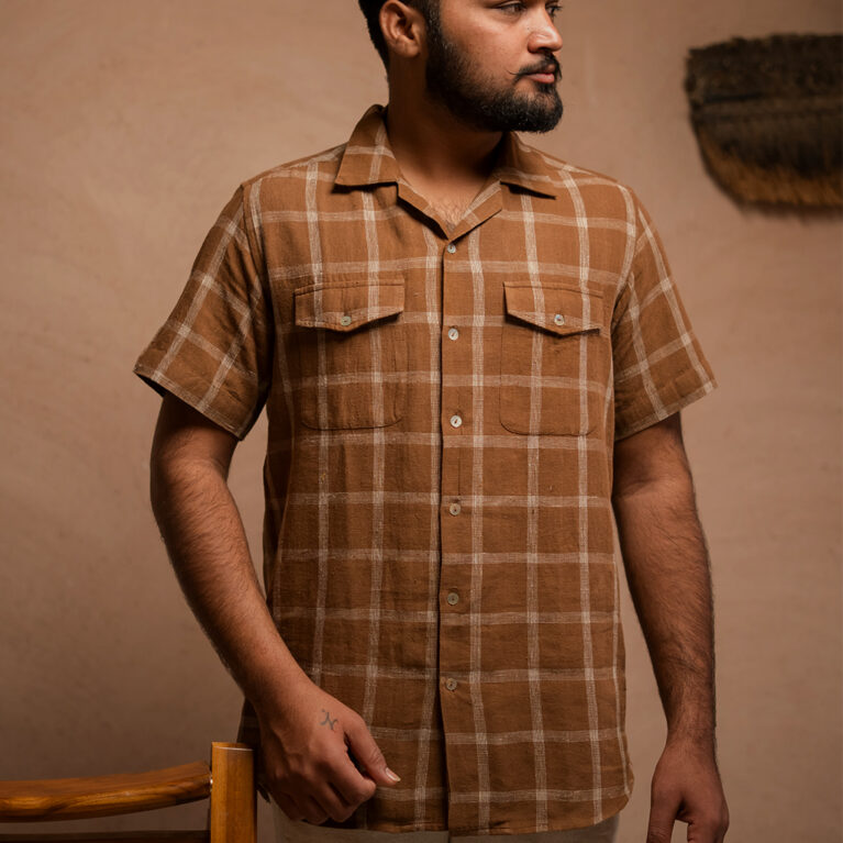 Earthen Grid Shirt